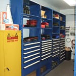 Shelving, Modular Cabinets, and Technician Workstations