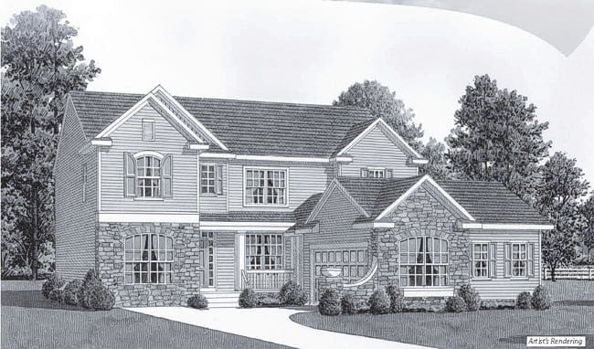 Plan 2 Traditional Classic Home in Easton, PA