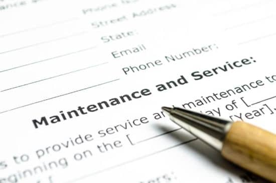 Maintenance and Service Agreement with Pen