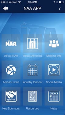 National Aerosol Association Launches New APP