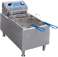 Omcan Single Tabletop Electric Deep Fryer 110V