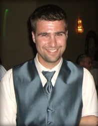 Brad Vanness in tie and vest