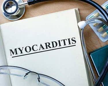 Doctor's Notebook Saying Myocarditis