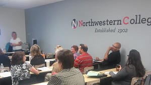 Northwestern College's Bridgeview Campus recently hosted 2 ISAC training workshops for financial aid professionals from around the state, both of which were extremely well attended.