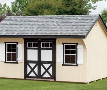 Carriage House Deluxe Shed