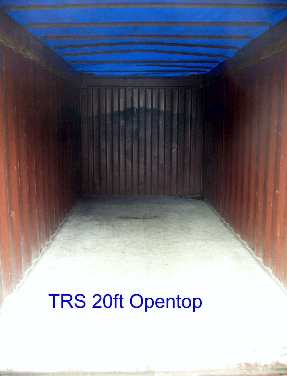 TRS sells and rents used 20ft canvas top opentops