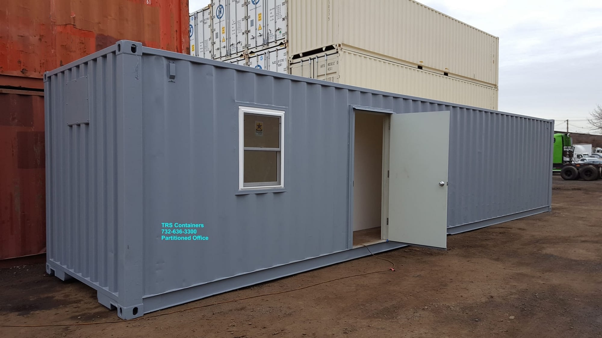 TRS Containers rents and sells modified ISO container space