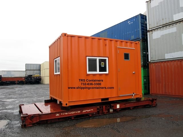 TRS constructs small container offices