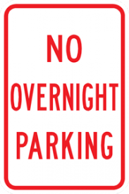 overnight parking