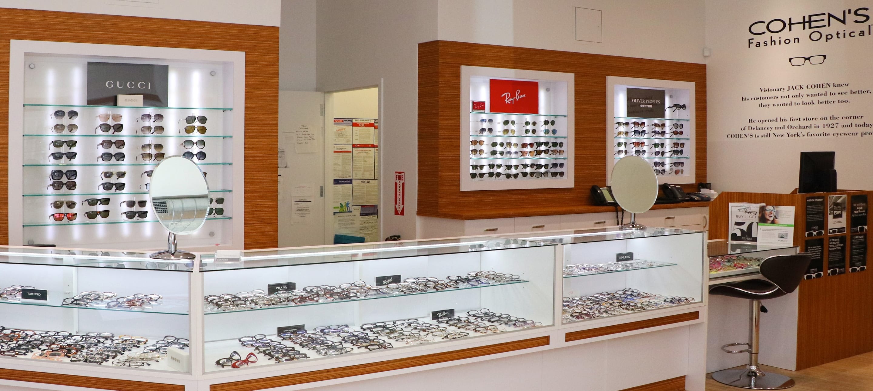 optical eyeglass shop