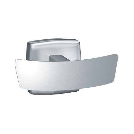 Robe Hook (Double) – Surface Mounted, Bright Finish