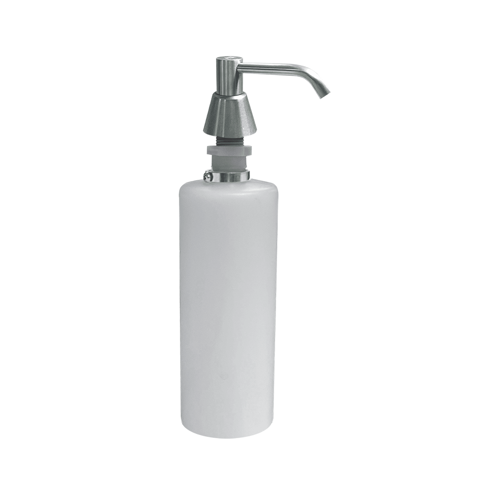 Lavatory Basin Liquid Soap Dispenser 4” Spout, 4” Shank - 20 oz. - 0332-C 