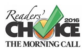 2016 Reader's Choice award logo from The Morning Call