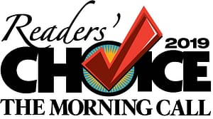 2019 Reader's Choice award logo from The Morning Call