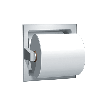 International Satin finish stainless steel paper towel holder, 1