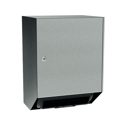 Simplicity™ Automatic Roll Towel Dispenser, 110-240V/AC - Semi-Recessed -  68523AC-4 
