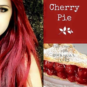 hair color inspired by cherry pie