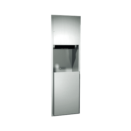 04692A ASI Automatic Roll Paper Towel Dispenser and Waste Receptacle