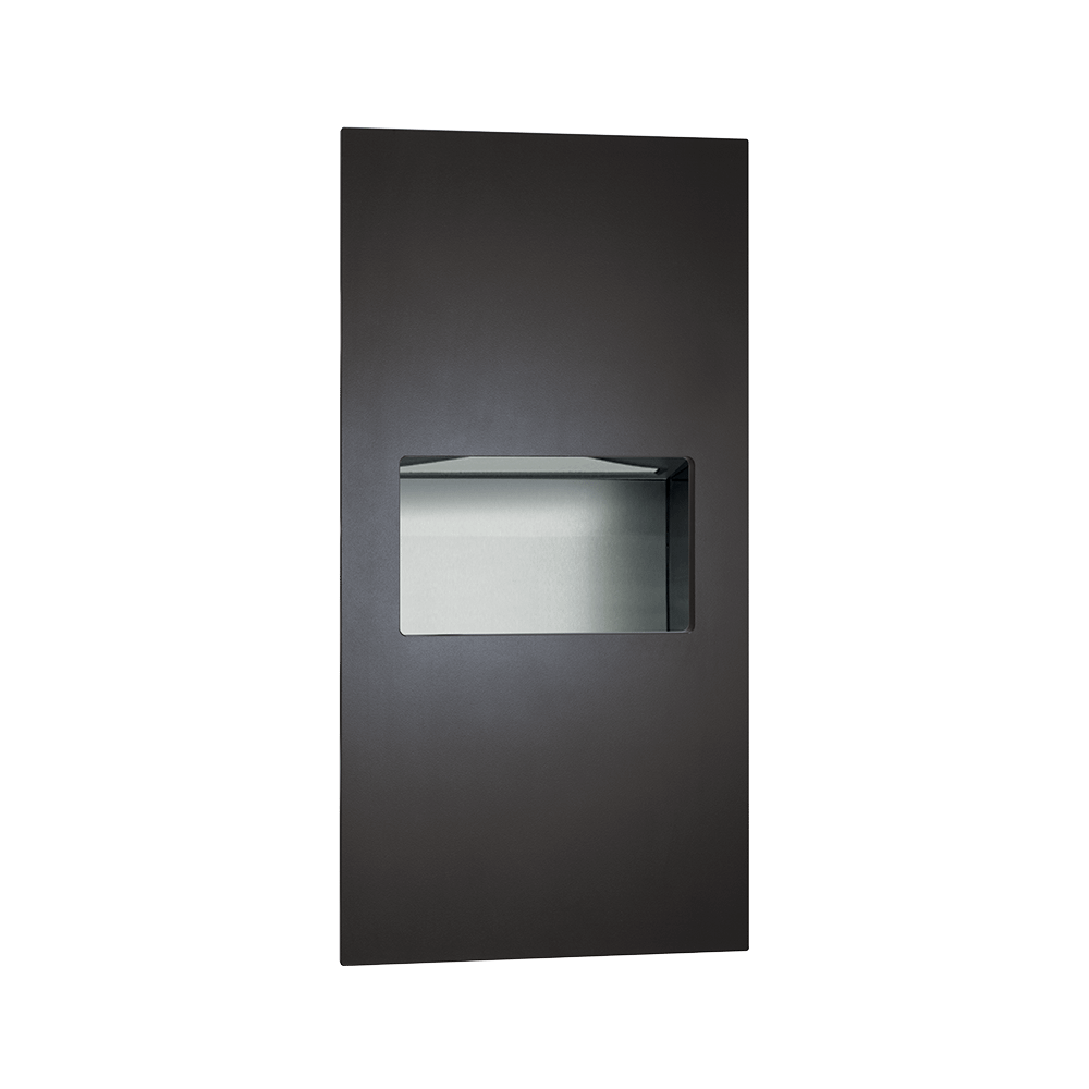 PIATTO™ COMPLETELY RECESSED PAPER TOWEL DISPENSER AND WASTE