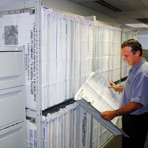 Blue Print Storage