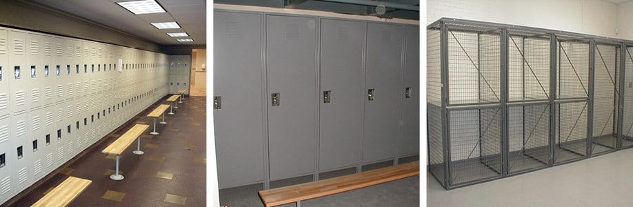 Wire and Metal Lockers