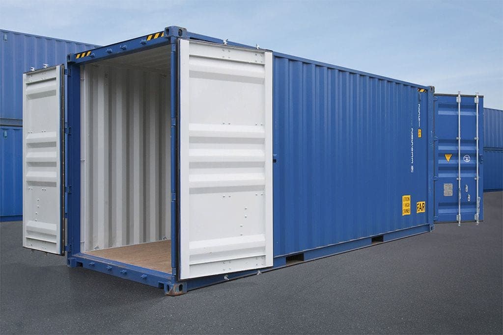 TRS Containers offers new double door containers and fabricated used doubledoor containers