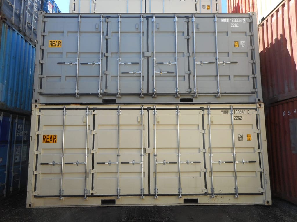 TRS Containers stock and sells new openside shipping containers