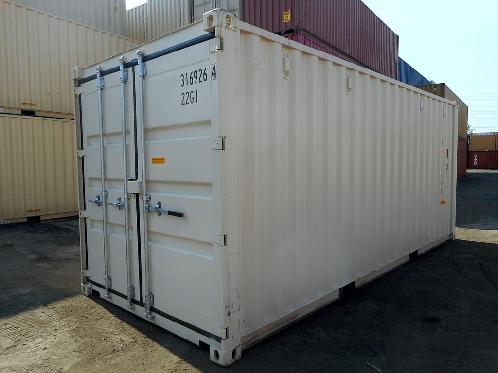 TRS Containers sells and fabricates new and used 20 foot long doubledoor containers