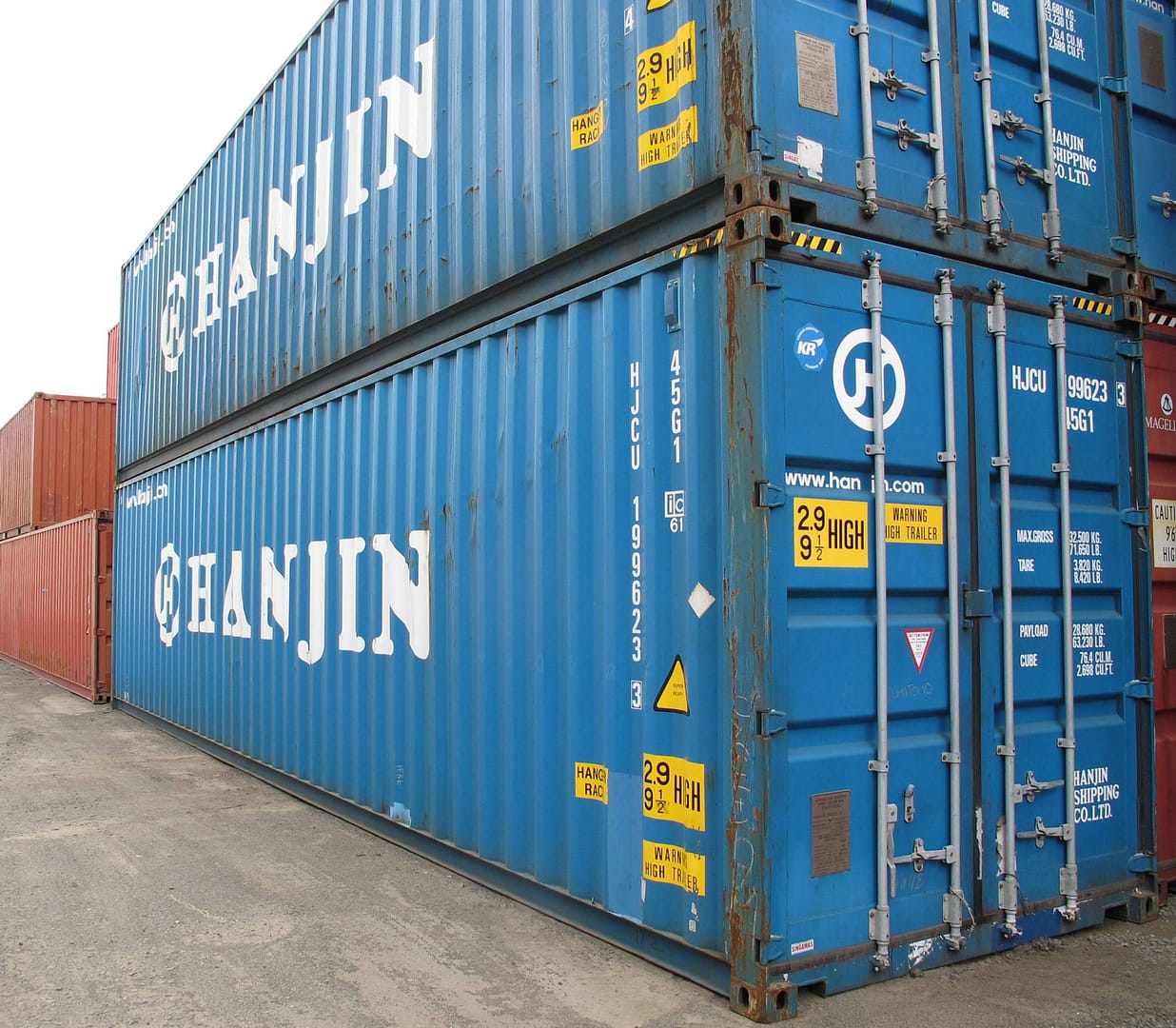 TRS stocks new and used 40ft long highcube shipping storage containers