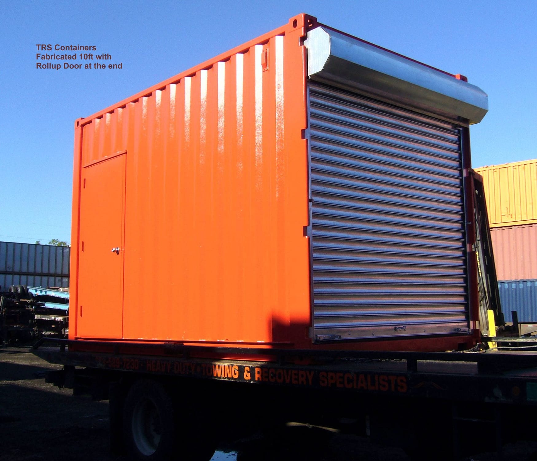 TRS Containers builds portable container workshops and welding stations