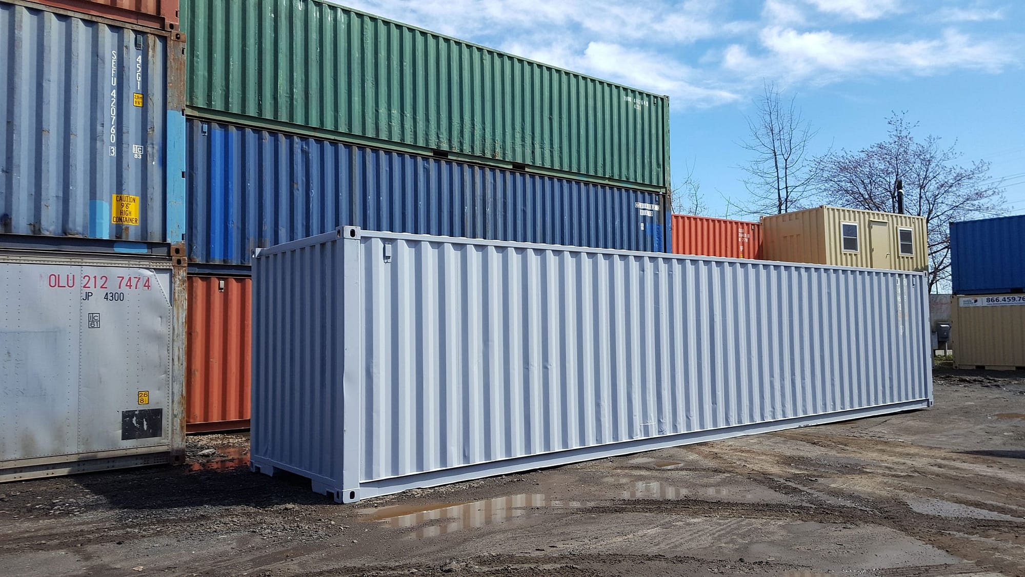 TRS offers flexible terms including painting a 40ft container for a fee