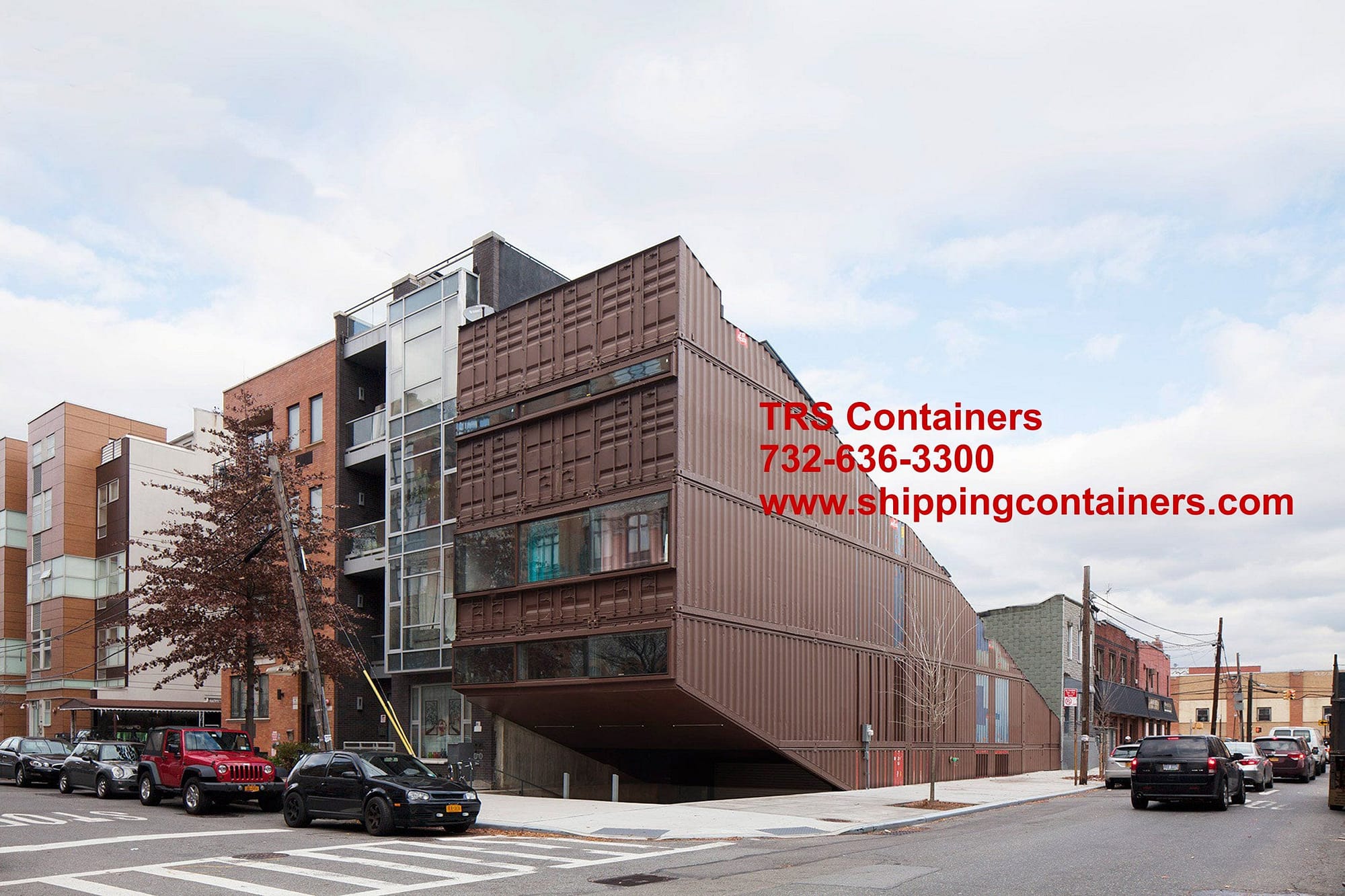 TRS Containers can work with your architect and GC to construct a container house