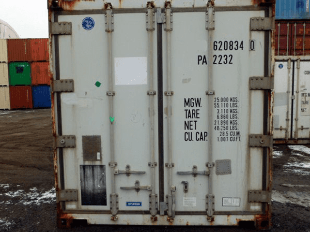 TRS sells and rents refrigeration containers