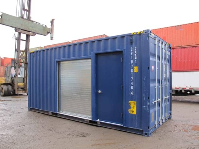 TRS Containers, need additional door access?