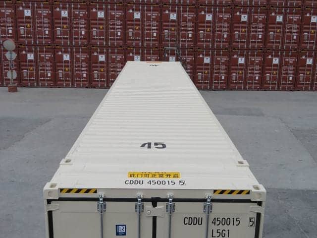 TRS Containers sells rents and modifies new and used 45 foot long containers