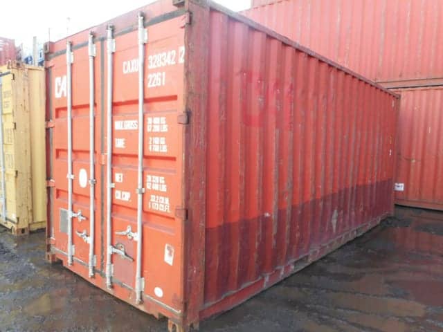 TRS Containers has a 4-acre yard stock with Grades A, B, C and D at different prices points