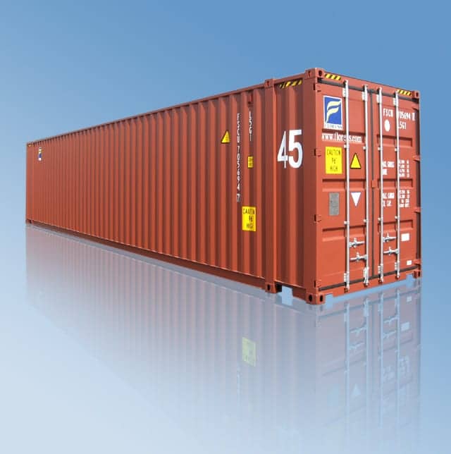TRS Containers sells and modifies new ISO shipping containers including 45 foot long