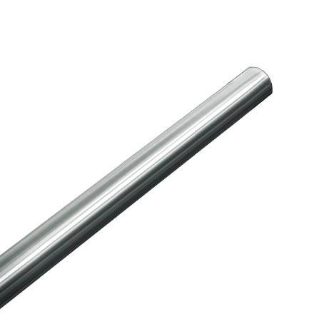 Shower Curtain Rod - 1-1/4” dia. Bar, Stainless Steel - Various Lengths -  1204-2 