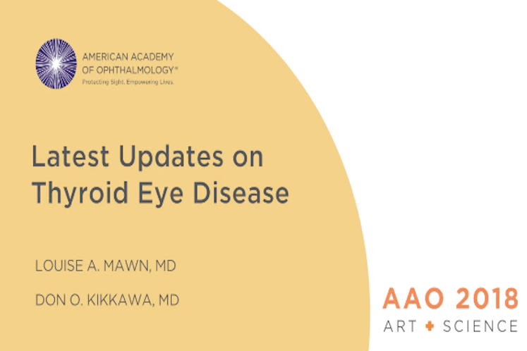 AAO: Management of Thyroid Eye Disease