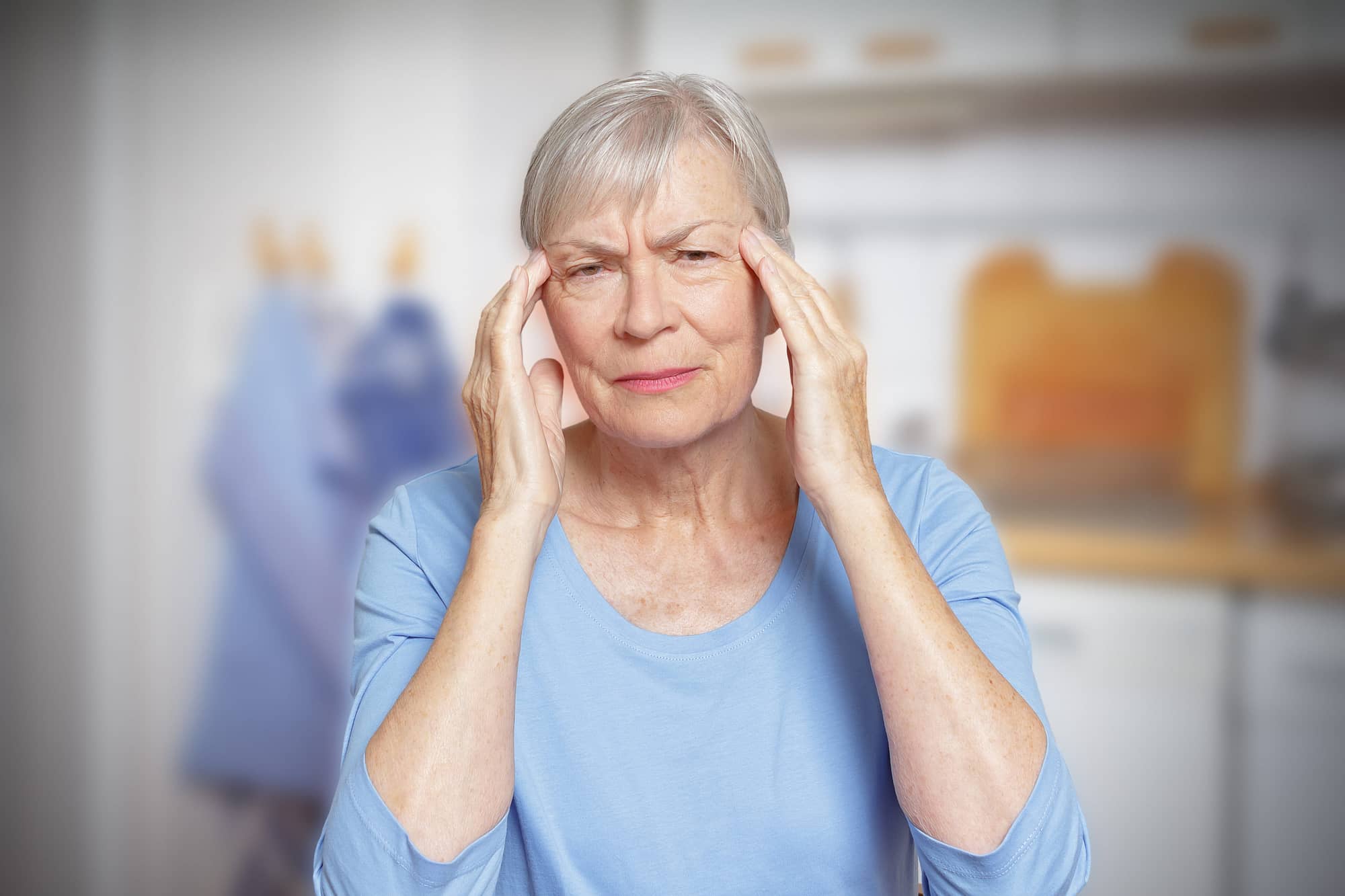 giant cell arteritis elderly woman headache