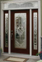 Glass entryway door 