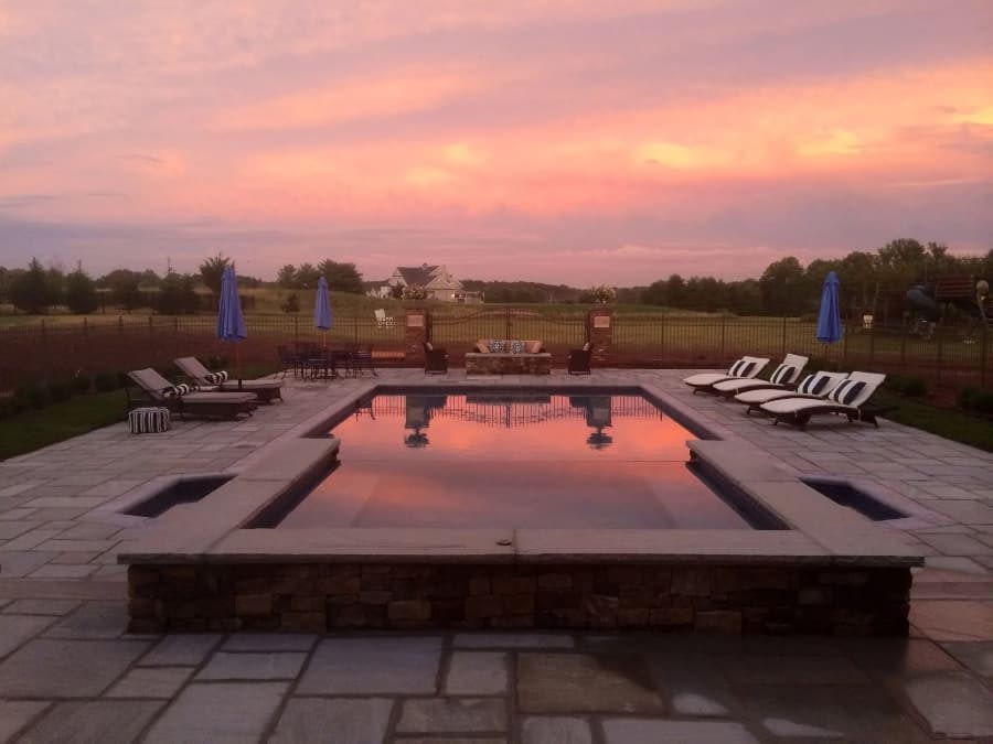 Unique Outdoor Living Pool And Patio Ideas - B&B Custom Pools