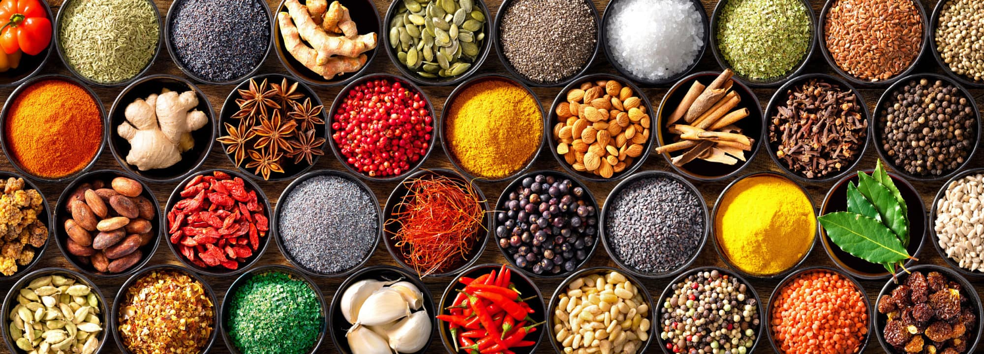 Cross-cultural cuisine is all about globally sourced specialty ingredients