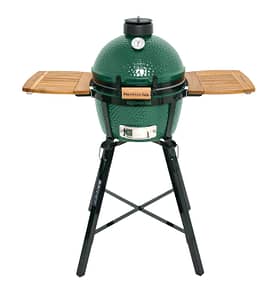 Mini Max Big Green Egg With Portable Nest And Egg Mates Side Shelves