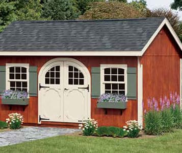 Quaker Deluxe Shed