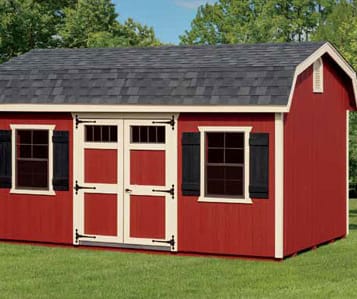Dutch Barn Deluxe Shed