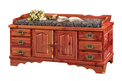 Manchester Series chest with multiple cabinets and space on top