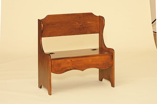 Toy chest deacon bench