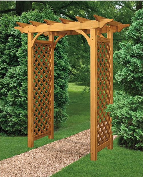 Colonial 45″ Straight Top Arbor