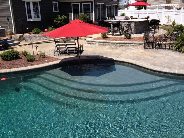 Water Features & Options - B&B Custom Pools